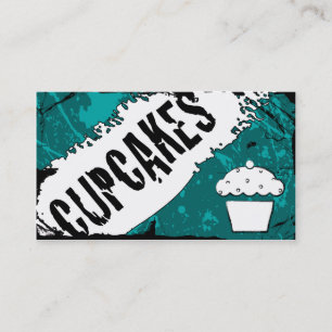 Carte De Visite petits gâteaux délicieux de miettes