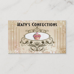 Carte De Visite Petits gâteaux mignons : Pâtisseries de fantaisi