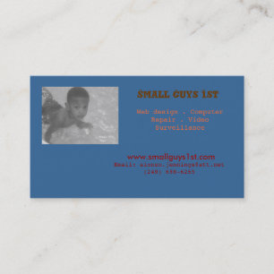 Carte De Visite Petits types ęr