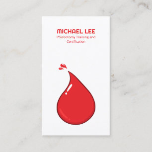 Carte De Visite Phlebotomie QR