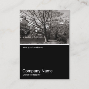 Carte De Visite Photo 0266 de Half&Half - automne en parc