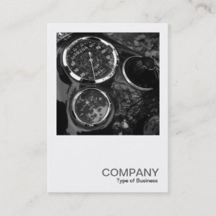 Carte De Visite Photo carré 0114 - Jeux de moto classiques