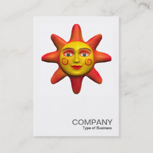 Carte De Visite Photo carré 0141 - Sun