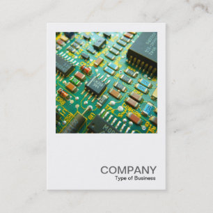 Carte De Visite Photo carré 0313 - Circuitrie