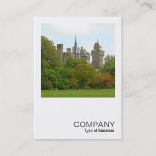 Carte De Visite Photo carré 0345 - Château de Cardiff