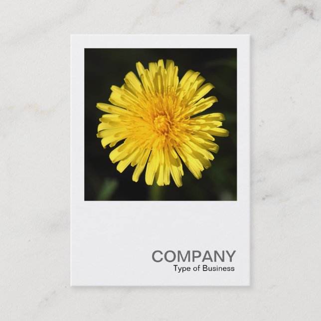 Carte De Visite Photo carré 0400 - Dandelion (Devant)