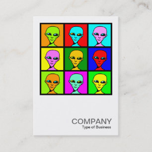 Carte De Visite Photo carré 048 - ET Pop