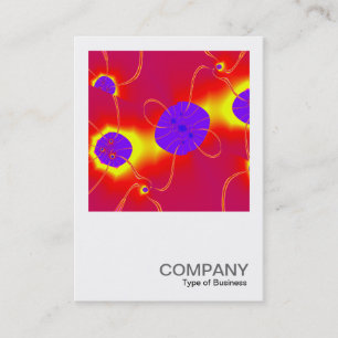 Carte De Visite Photo carré 057 - Conception fractale