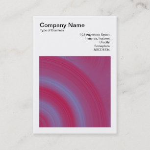 Carte De Visite Photo carré (v3) - Cercle Abstrait 02