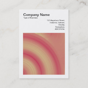 Carte De Visite Photo carré (v3) - Cercle Abstrait 03