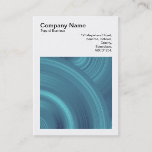 Carte De Visite Photo carré (v3) - Cercle Abstrait 04