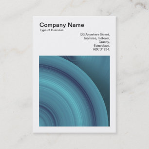 Carte De Visite Photo carré (v3) - Cercle Abstrait 05