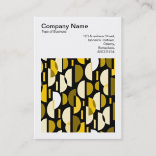 Carte De Visite Photo carré (v3) - Crescent Pat 010921 - Ambre