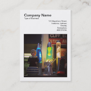 Carte De Visite Photo carré (v3) - Marché aux puces