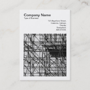 Carte De Visite Photo Carré (v3) - Scaffolage