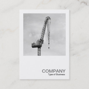 Carte De Visite Photo Carrée 0583 - Grue à tour