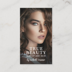 Carte de visite Photo Cheveux Et Maquillage