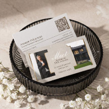 Photo d'agent immobilier professionnel moderne de