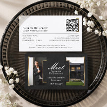 Photo d'agent immobilier professionnel moderne de