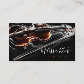 Carte De Visite photo de violon