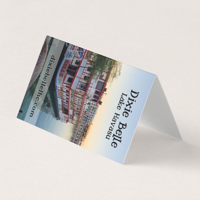 Carte De Visite Photo du code QR (Devant)