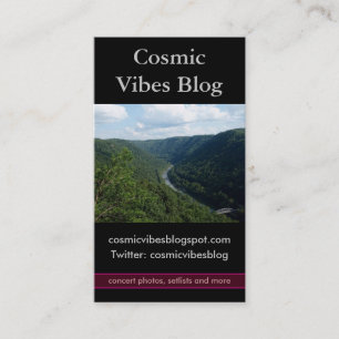 Carte de visite photo Green Mountains