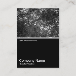 Carte De Visite Photo Half&Half 0100 - Arbres