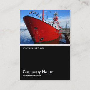 Carte De Visite Photo Half&Half 0165 - Bateau-phare