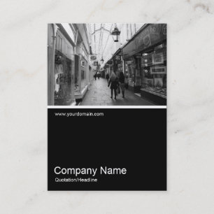 Carte De Visite Photo Half&Half 0319 - Galerie Marchande
