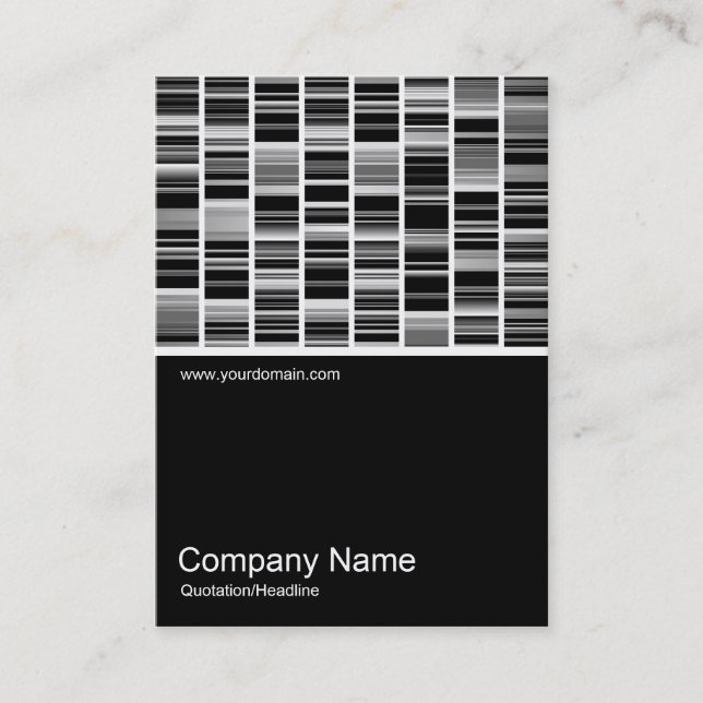 Carte De Visite Photo Half&Half 095 - Codex Abstrait (Devant)