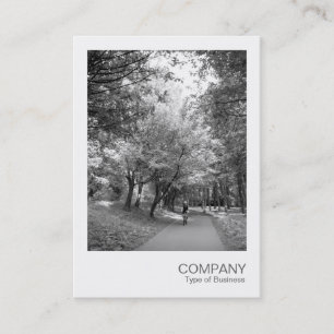 Carte De Visite Photo instantanée 022 - Cycle Way BW