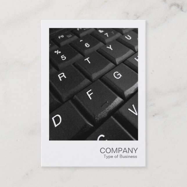 Carte De Visite Photo instantanée 026 - Clavier (Devant)