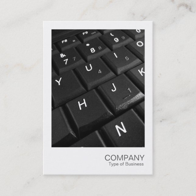 Carte De Visite Photo instantanée 027 - Clavier 02 (Devant)