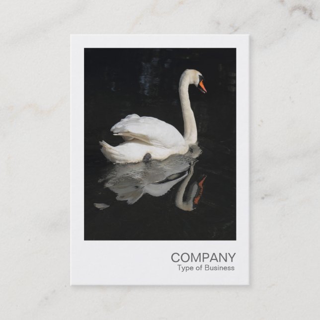 Carte De Visite Photo instantanée 074 - Swan (Devant)
