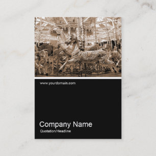 Carte De Visite Photo mi&mi 049 Joyeux-aller-rond