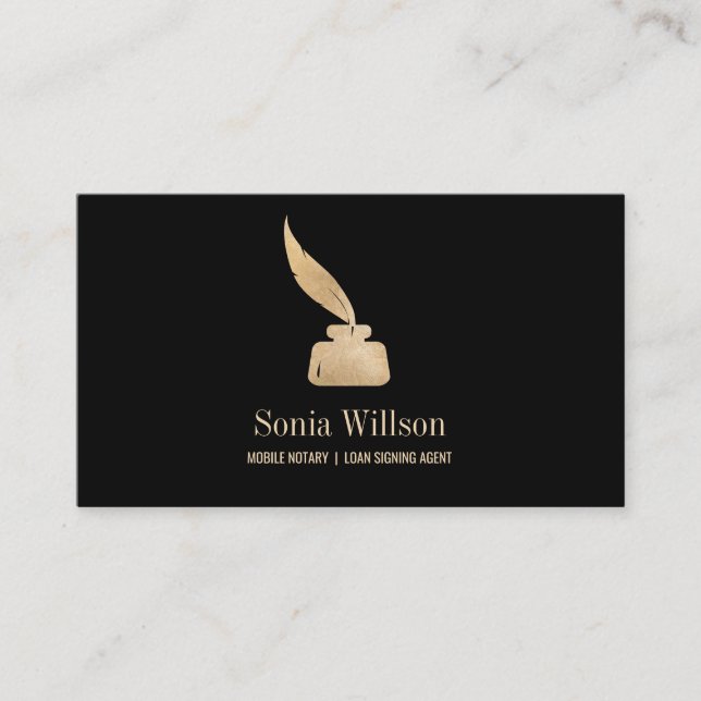 Carte De Visite Photo Mobile Agent de signature de prêt notaire Mo (Devant)