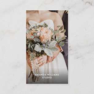 Carte De Visite Photo moderne   Photographe Photographie