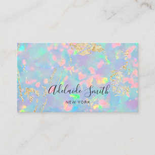 Carte De Visite photo opal gemstone