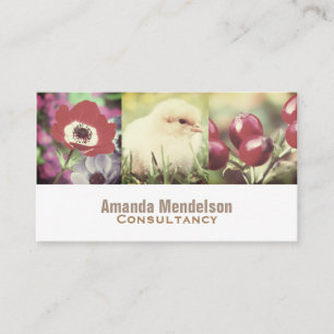 Carte De Visite Photo personnalisable x3