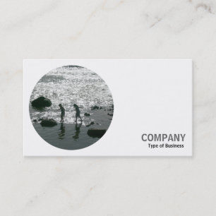 Carte De Visite Photo Rond - Pierres de Gué