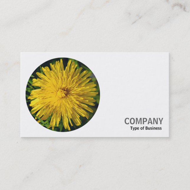 Carte De Visite Photo ronde - Dandelion (Devant)