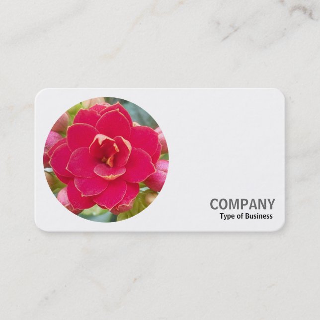 Carte De Visite Photo ronde - Kalanchoe (Devant)