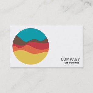 Carte De Visite Photo ronde - Sound Sketch 09