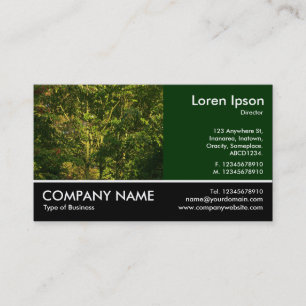 Carte De Visite Photo sur Pied - Branches Japonaises 05