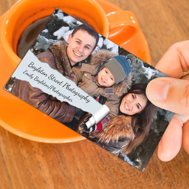 Carte de visite photographe (Créateur téléchargé)