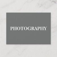 Photographe Chubby Simple Nickel Grey