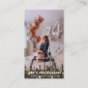 Carte De Visite Photographe de naissance pour moments spéciaux