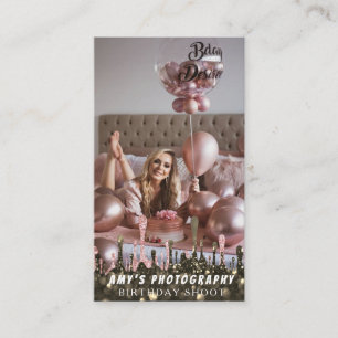 Carte De Visite Photographe de naissance pour moments spéciaux