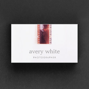 Carte De Visite Photographe Film Caméra Vintage