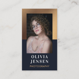 Carte De Visite Photographe Full Simple